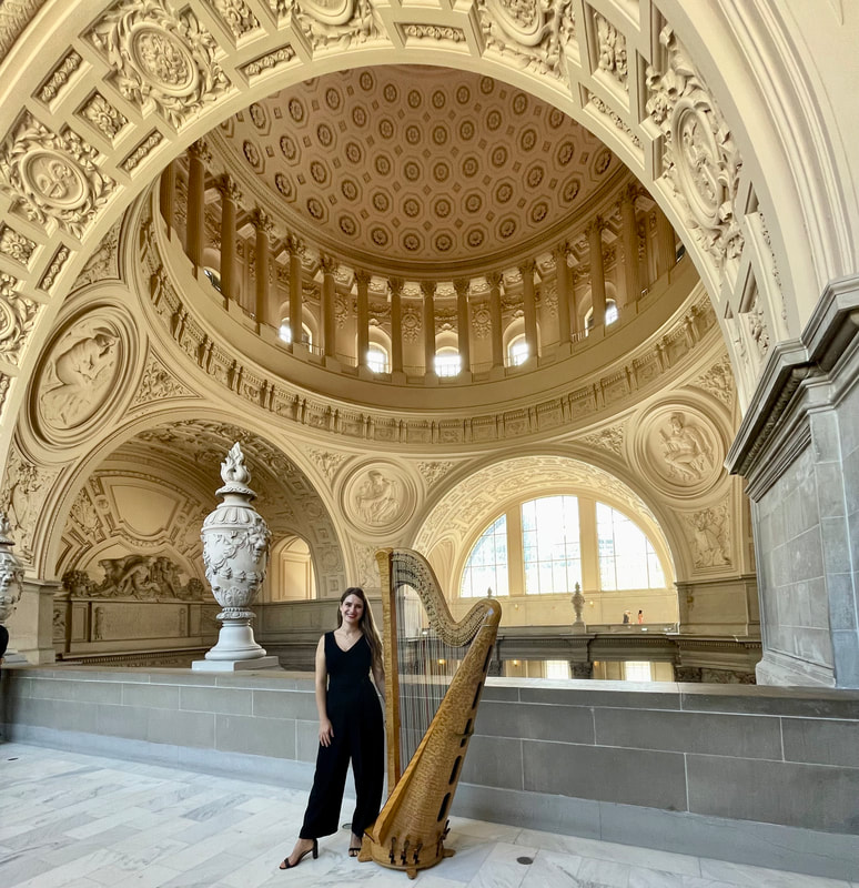 City Hall Harpist